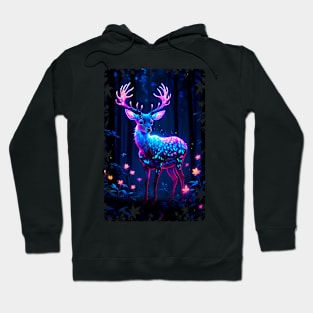 Magical Deer in the Forest Hoodie